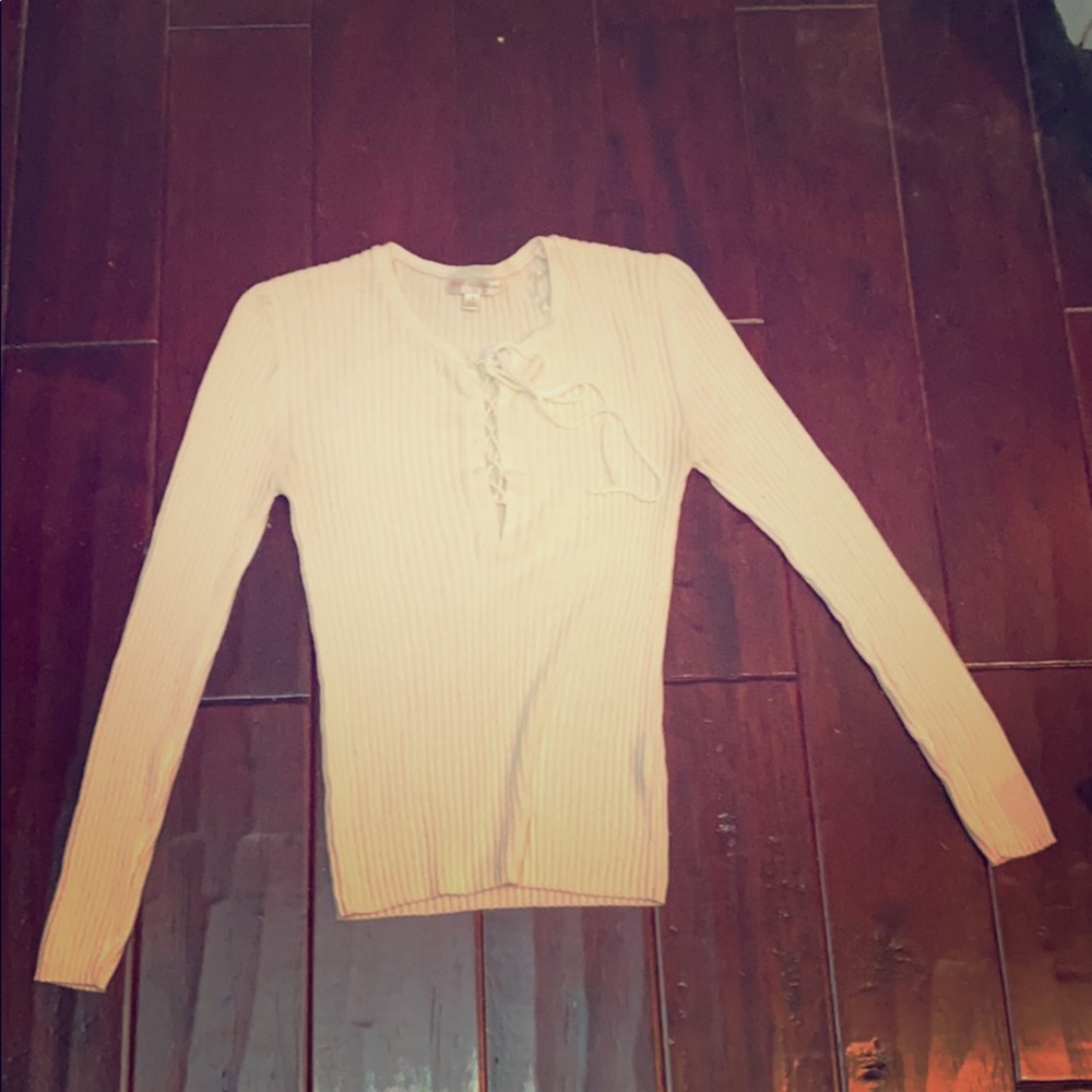 Cream sweater